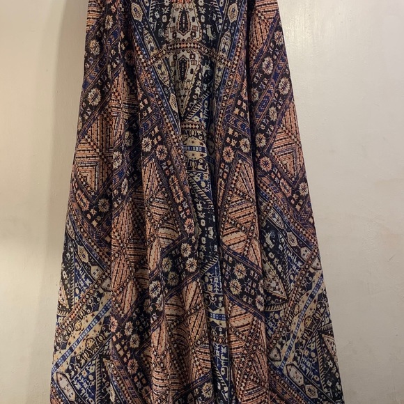 Midnight Sky Handkerchief Style Dress, Size: L, & Color: Multi Pattern - Picture 15 of 16